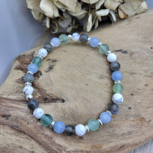 Lade das Bild in den Galerie-Viewer, Sternzeichenarmband "Wassermann" (6mm)