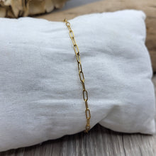 Lade das Bild in den Galerie-Viewer, Armband Edelstahl vergoldet