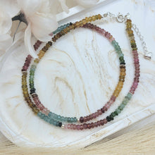 Lade das Bild in den Galerie-Viewer, Kurze Halskette Turmalin (3.8mm)