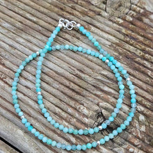 Lade das Bild in den Galerie-Viewer, Kurze Halskette Amazonit (3mm)