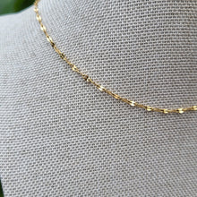 Lade das Bild in den Galerie-Viewer, Halskette Edelstahl vergoldet