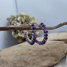 Lade das Bild in den Galerie-Viewer, Creolen Amethyst