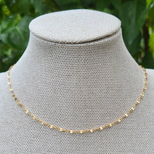 Lade das Bild in den Galerie-Viewer, Halskette Edelstahl vergoldet