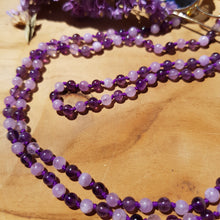 Lade das Bild in den Galerie-Viewer, Brillenkette 2 in 1, Amethyst