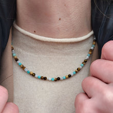 Lade das Bild in den Galerie-Viewer, Kurze Halskette * Schutz und Achtsamkeit * (4mm)