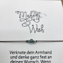 Lade das Bild in den Galerie-Viewer, Glücksarmband *Make a Wish*