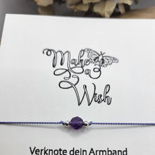 Lade das Bild in den Galerie-Viewer, Glücksarmband *Make a Wish*