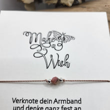 Lade das Bild in den Galerie-Viewer, Glücksarmband *Make a Wish*