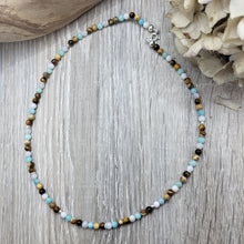 Lade das Bild in den Galerie-Viewer, Kurze Halskette * Schutz und Achtsamkeit * (4mm)