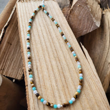 Lade das Bild in den Galerie-Viewer, Kurze Halskette * Schutz und Achtsamkeit * (4mm)