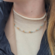 Lade das Bild in den Galerie-Viewer, Kurze Halskette *Schutz und Balance* (4mm)