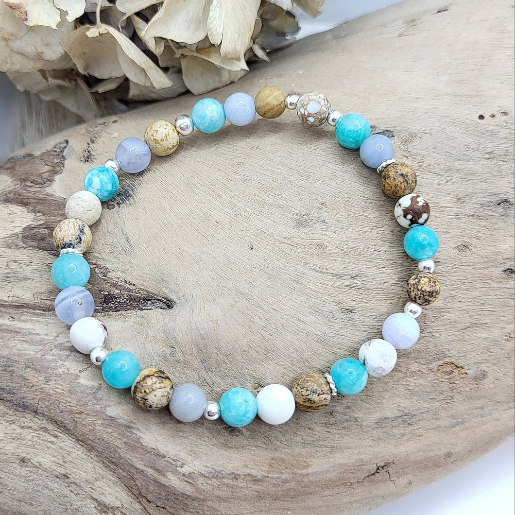 Armband *Vertrauen & Erdung* (6mm)