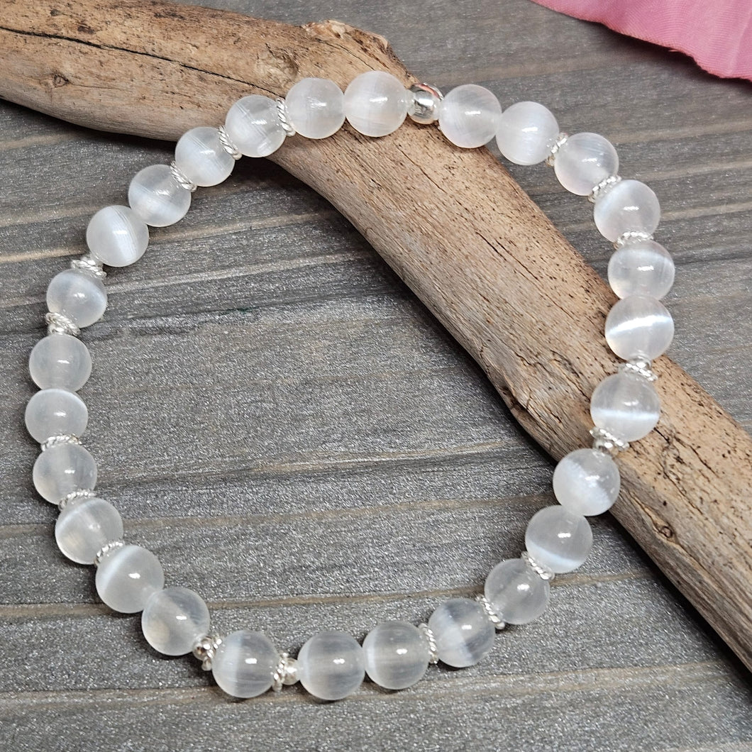 Armband Selenit (6mm)