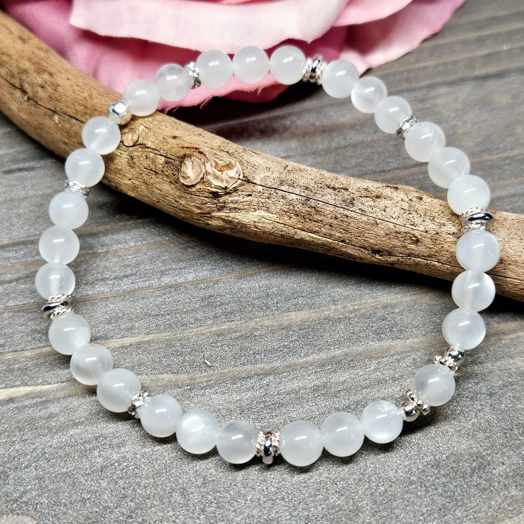 Armband Mondstein (6mm)