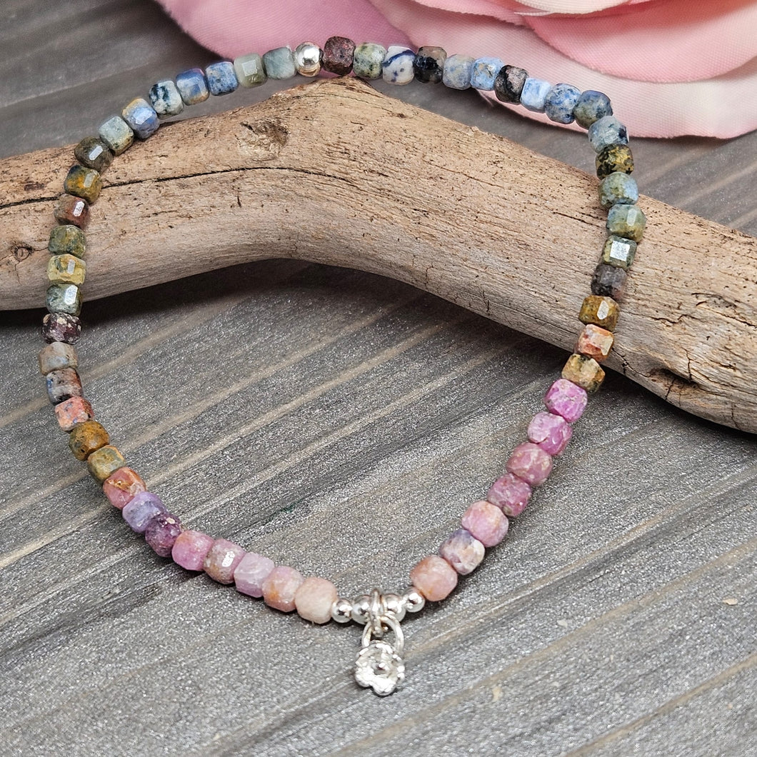 Armband Rubin (3mm)