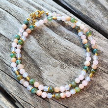 Lade das Bild in den Galerie-Viewer, Kurze Halskette *Intuition, Selbstliebe &amp; Balance*
