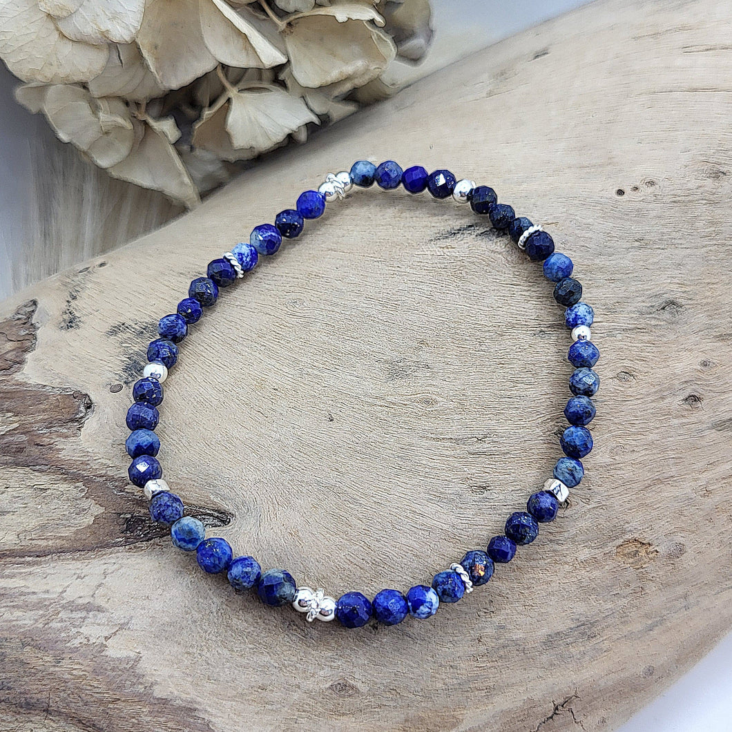 Armband fac. Lapislazuli (4mm)