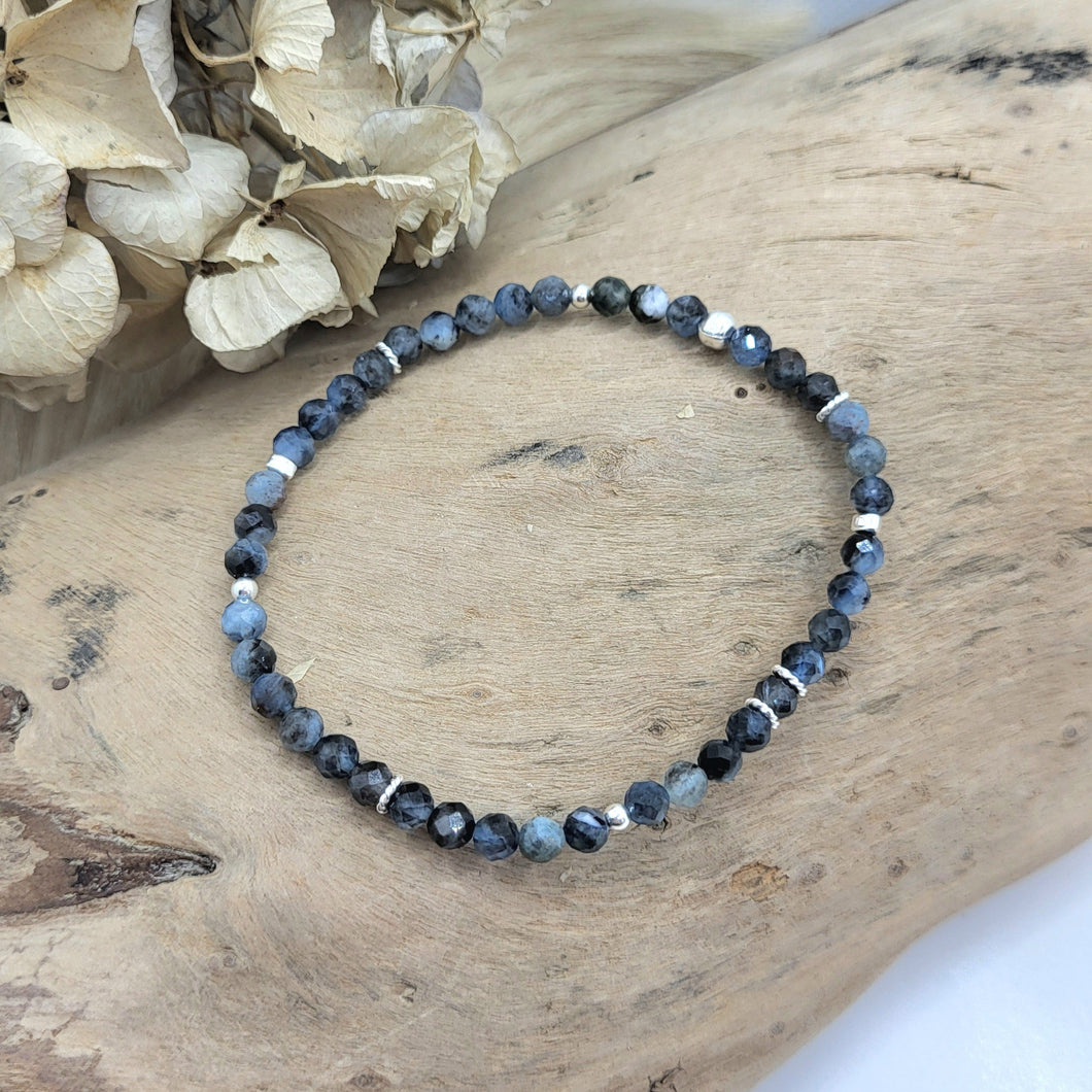 Armband Aquamarin (4mm)