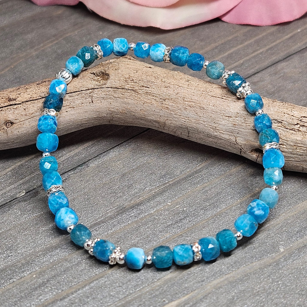 Armband Apatit (4mm)