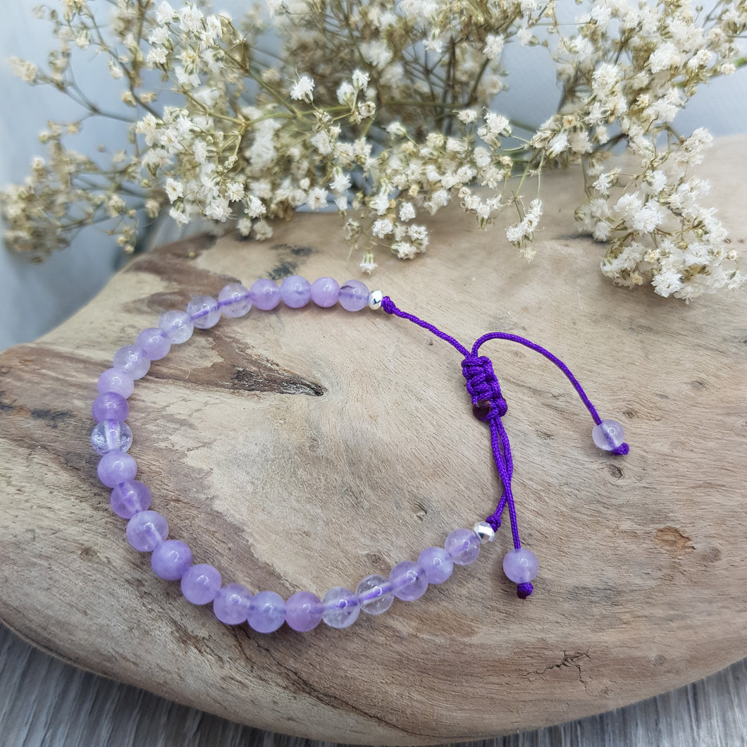 Armband Amethyst (4mm)